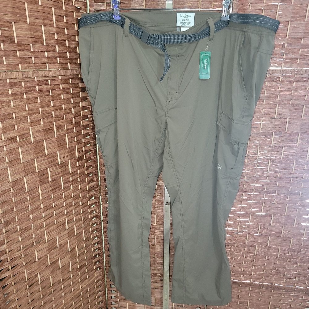 L.L. Bean Men's Men's Tropicwear Pants, size XXXL 30" Dark Cinder